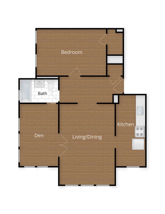 One Bedroom Apartment located in Petworth