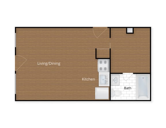 Studio Apartment located in Petworth