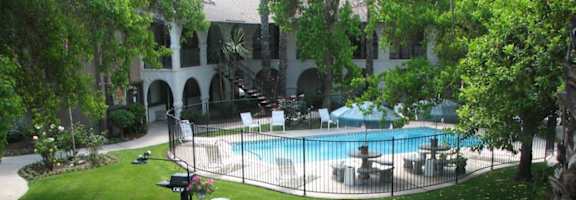 Secure Pool View at Barcelona Apartments, Visalia, CA, 93277