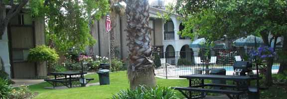 Picnic And Bbq Area at Barcelona Apartments, Visalia, CA
