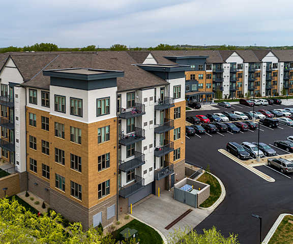 Aerial Exterior at Brighton Oaks, Minnesota, 55112
