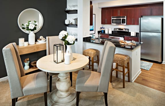 Model Dining Area, Apartments in Washington, D.C