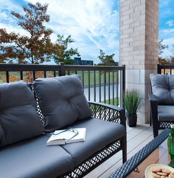a living room with a couch and a coffee table