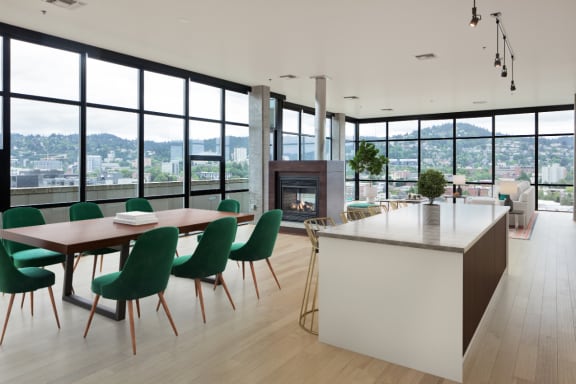Elegant Dining Space at The Wyatt, Portland