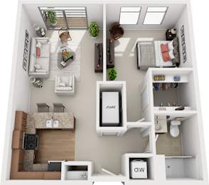  Floor Plan 1I