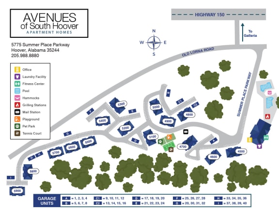 a map of theavenues of south hove amenities map