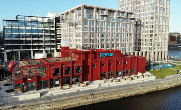 Capital Dock External Brewdog Building