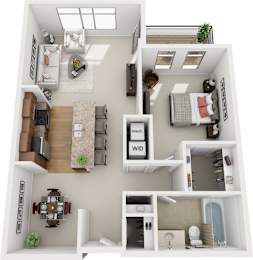  Floor Plan 1M