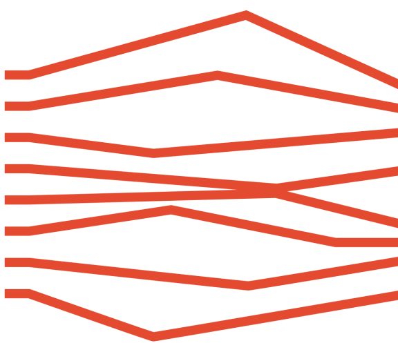 red striped lines background at Analog PDX Apartments, Portland, 97227