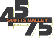 The image is a logo for Scotts Valley Apartments.