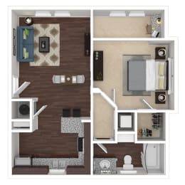 1 bed 1 bath A at Integra 360 Apartments, Florida