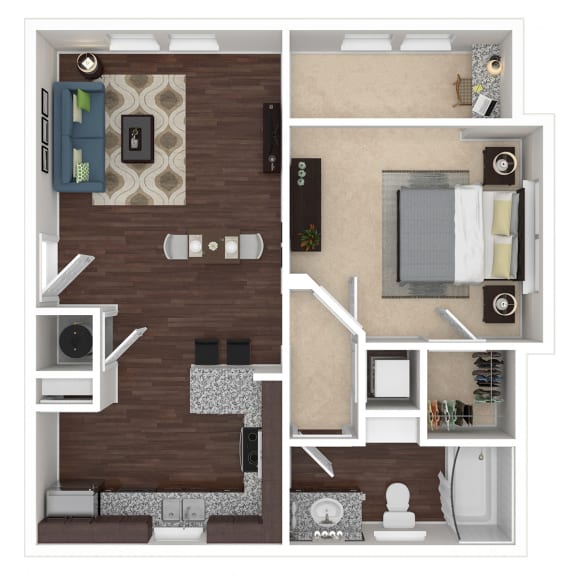 1 bed 1 bath A at Integra 360 Apartments, Florida