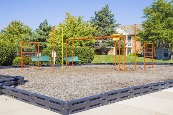 Playground play amenity at Northlake Farms Apartments, Gurnee, IL
