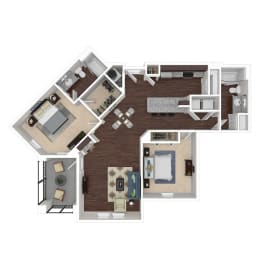 Floor Plan  Floorplan 2A at Integra 360 Apartments in Winter Springs, FL