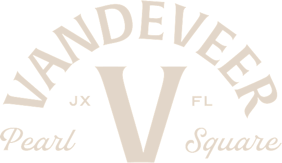 A black and white image of a logo with the letters V and V in the center.