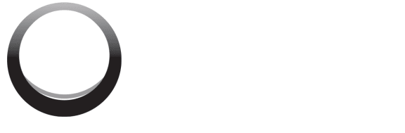 a black circle with a white background and a black