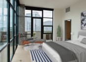 Thumbnail 17 of 17 - Spacious Bedroom at The Wyatt, Portland, 97209