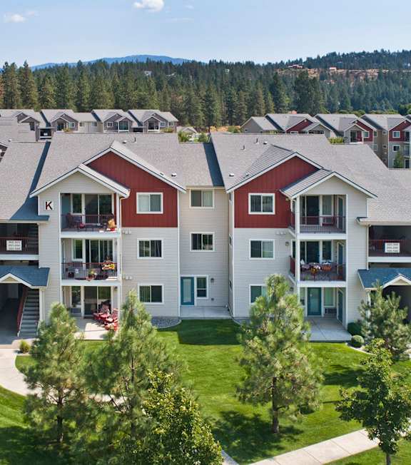 Pine Valley Ranch Apartments Aerial View