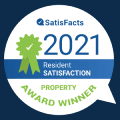 a speech bubble with a tree and the winners logo