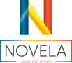 the logo for novela apartment homes