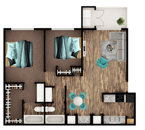  Floor Plan Larkspur