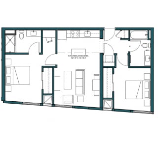 Floor Plan Residence - D4