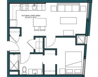 Floor Plan Residence - B1.C