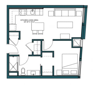 Floor Plan Residence - B1.C