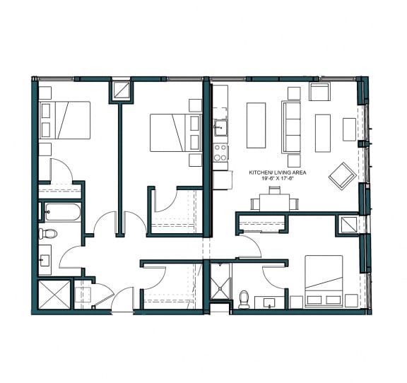 Floor Plan  Residence - E3