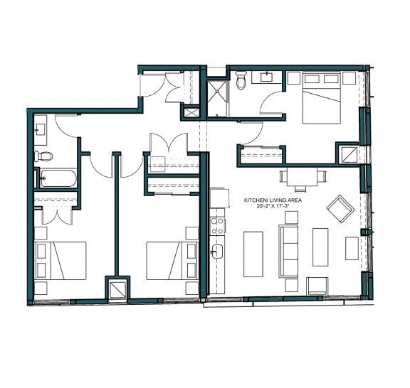 Floor Plan  Residence - E4