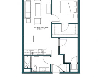 Floor Plan Residence - B2