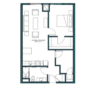 Floor Plan Residence - B2