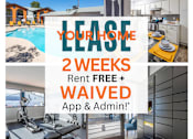 Thumbnail 1 of 21 - arches apartments in phoenix promoting 2 weeks rent free plus waived app and admin fees*