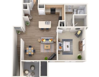 tacara steiner ranch a5 floor plan one bed one bath