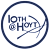 A logo with the text