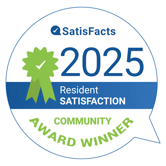satisfacts 2024 logo award badge