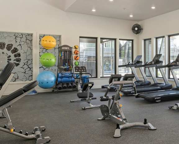 Fitness center at Fossil Cove, Pleasant Grove, UT