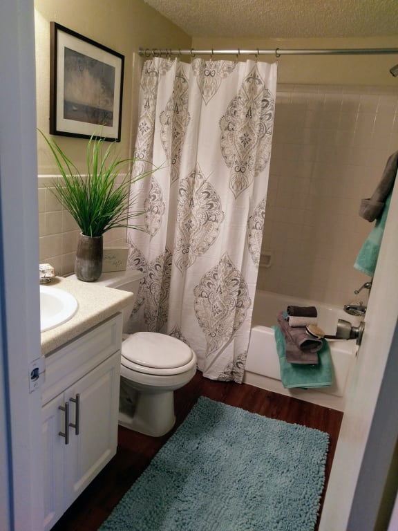 Bathrooms that remind you of a full spa treatment at Fountains of Largo, Florida, 33774