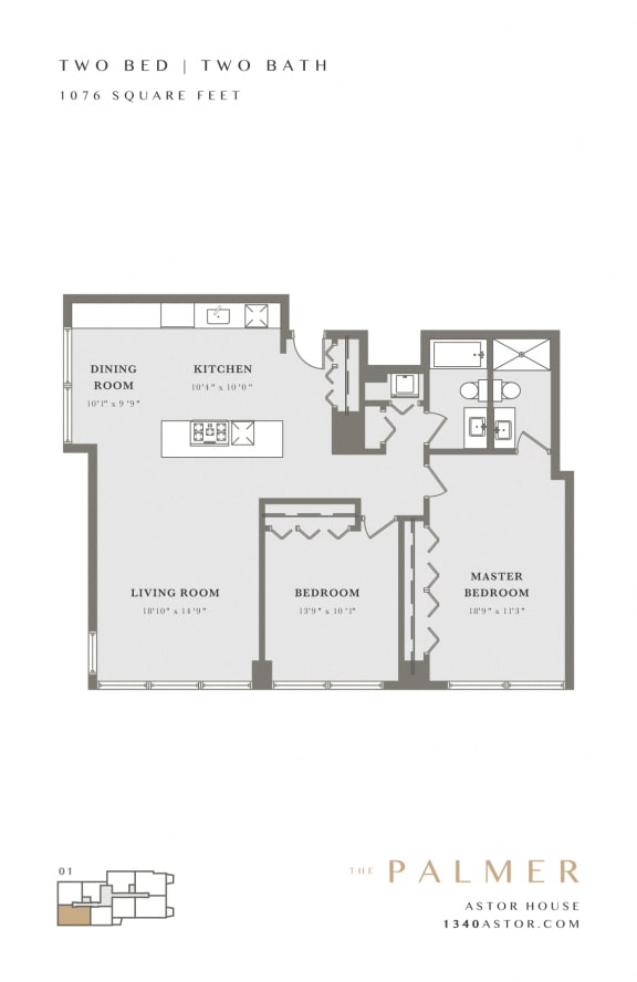Astor House Floor Plan - Palmer