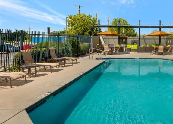Swimming Pool at ABQ Apartments