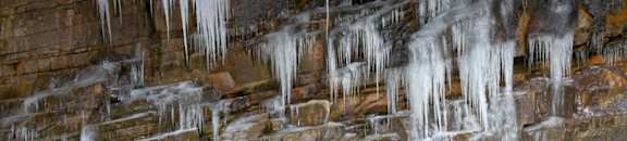 Icicles and Rock | Skykomish River, MP39, Hwy 2, Washington | Element: Ice