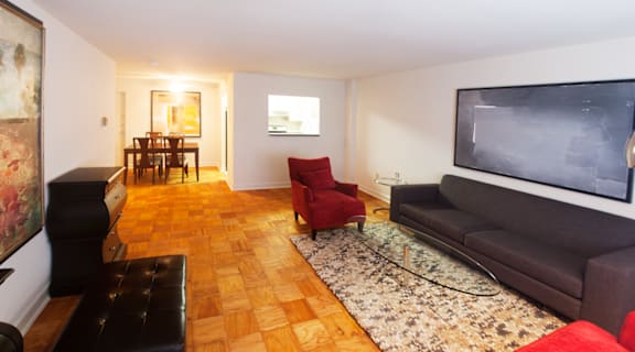 New Brookside Apartments Living Room