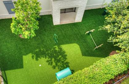 Backyard with Grass at Alaqua, Jacksonville, Florida, 32258