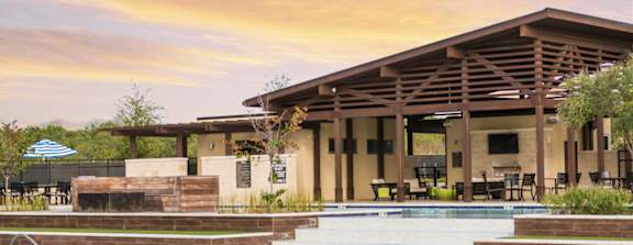 Pool and Patio at Discovery at The Realm, Lewisville, 75056
