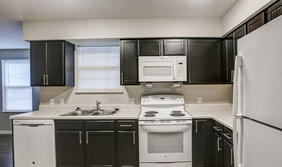 Kitchen and dining area