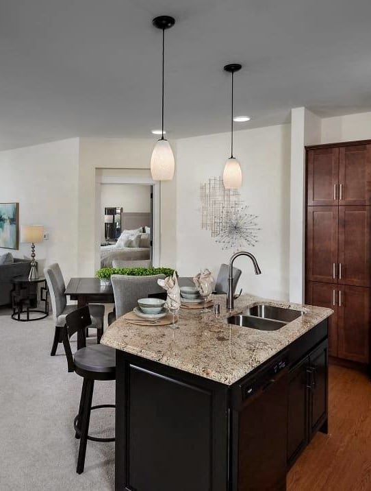 Community Clubhouse at Poplar Creek Apartments, Brookfield, Wisconsin