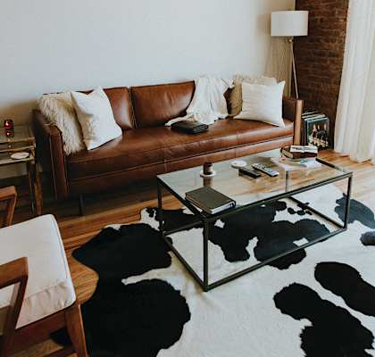 Interior of living room