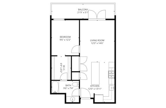 a_316 Floorplan at Brickside Heights, Millcreek, UT, 84106
