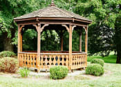 Thumbnail 8 of 9 - Relaxing gazebo and seating area
