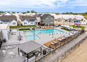 Thumbnail 2 of 32 - Aerial Pool View at Alante Homes at Spring Run, Caldwell, 83607